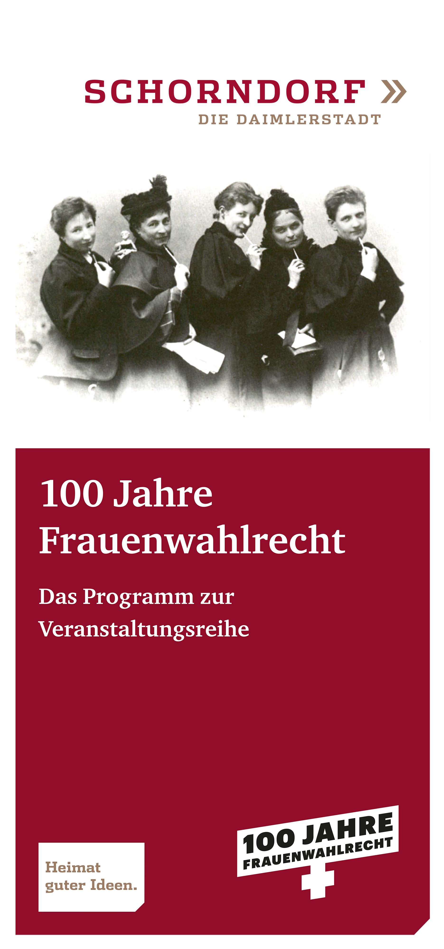 100 Jahre Frauenwahlrecht Veranstaltungen